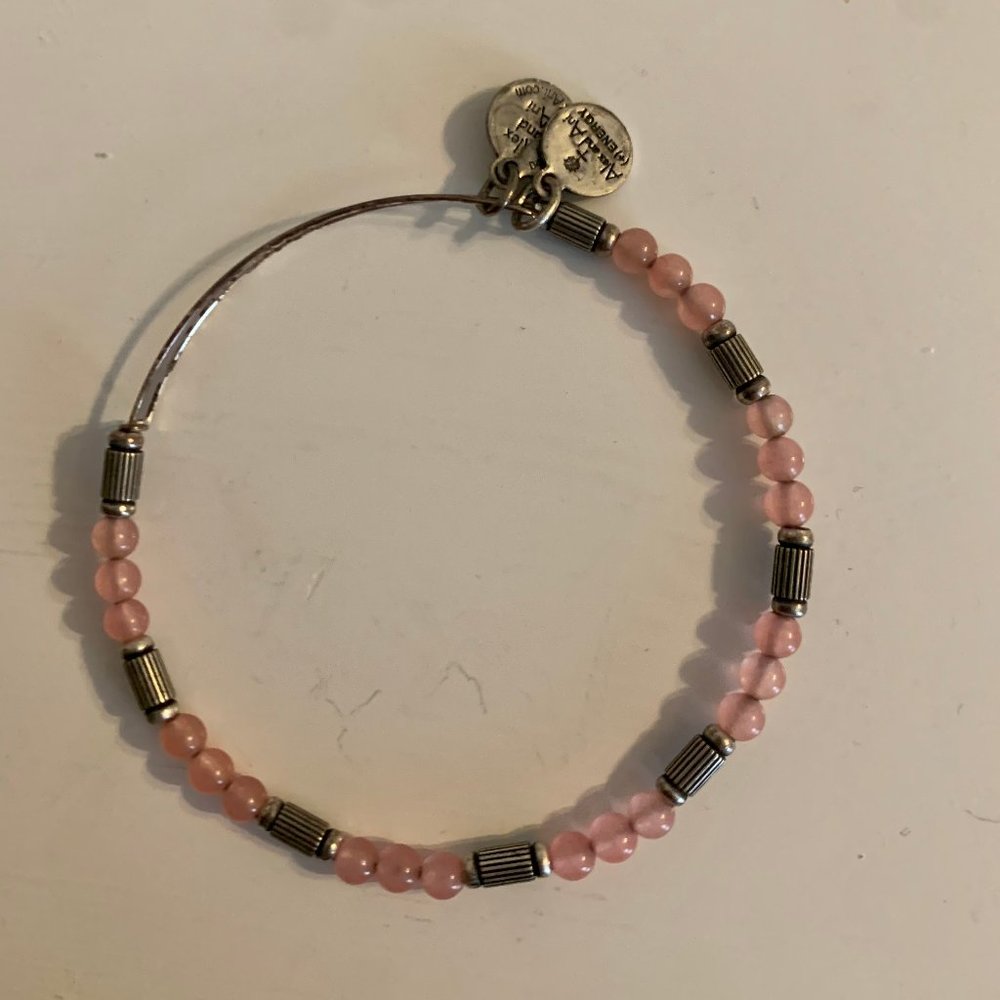 Alex and Ani Bracelet ~ Pink Beaded!